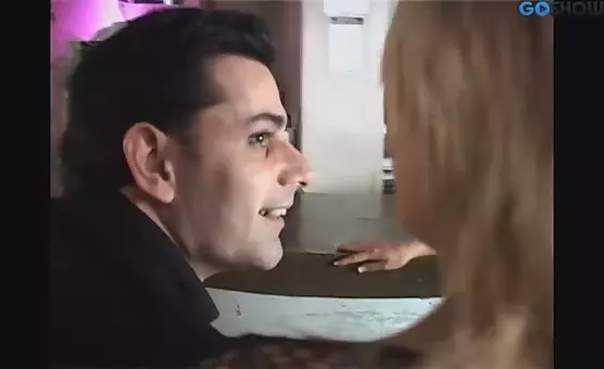 Blondie Lures Brunette Bar Beauty